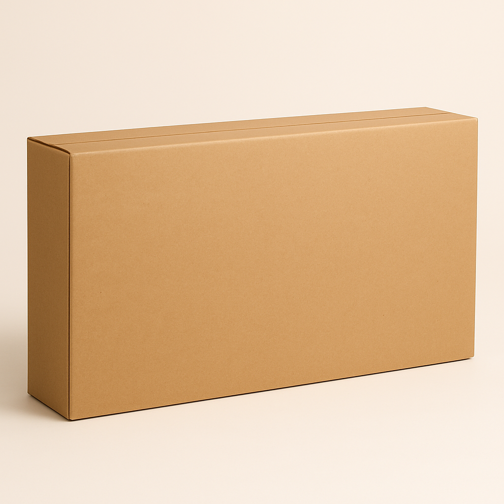 Adjustable TV Moving Boxes Heavy Duty Corrugated Cardboard Television Packing Boxes for Flat Screen TVs Up to 70 Inches