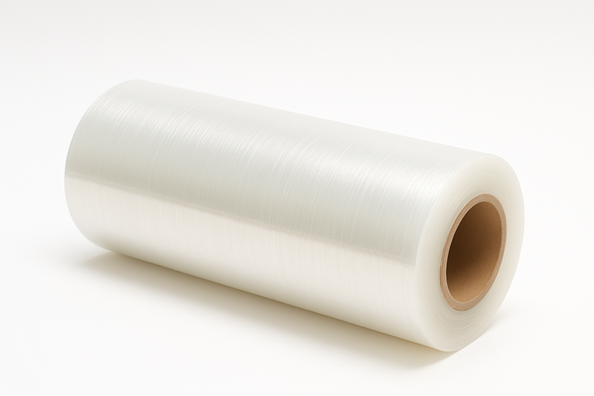 Clear Shrink Wrap Roll Heavy Duty Plastic Film for Secure Packaging Bundling and Protection-